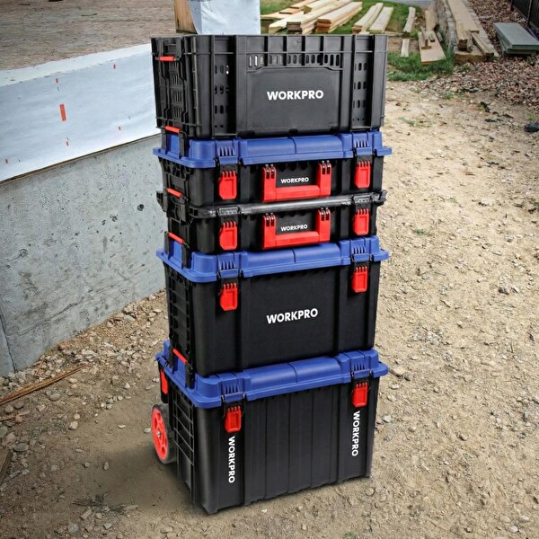 Workpro WP283030 32 Lt 56x34.5x16.5 CM İstiflenebilir Profesyonel Takım Çantası