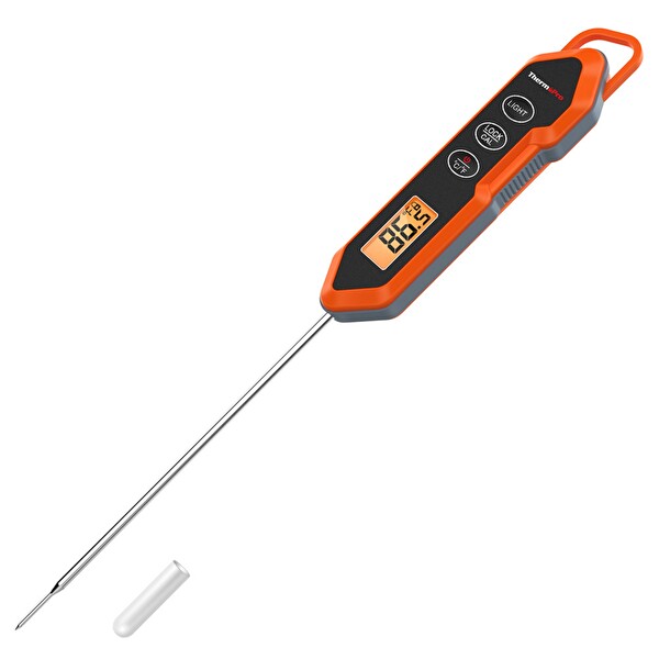ThermoPro TP15H Dijital Et ve Gıda Termometresi - IPX6 Su Geçirmez 3 Saniyede Hızlı Ölçüm