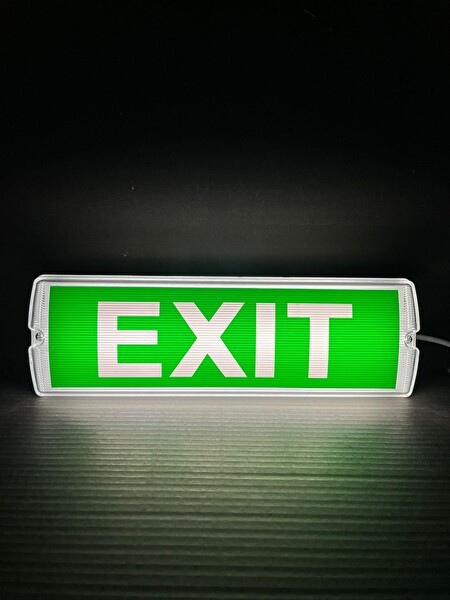 Evimdeyokyok SG227-E5 Ledli Acil Aydınlatma Armatürü - Exit