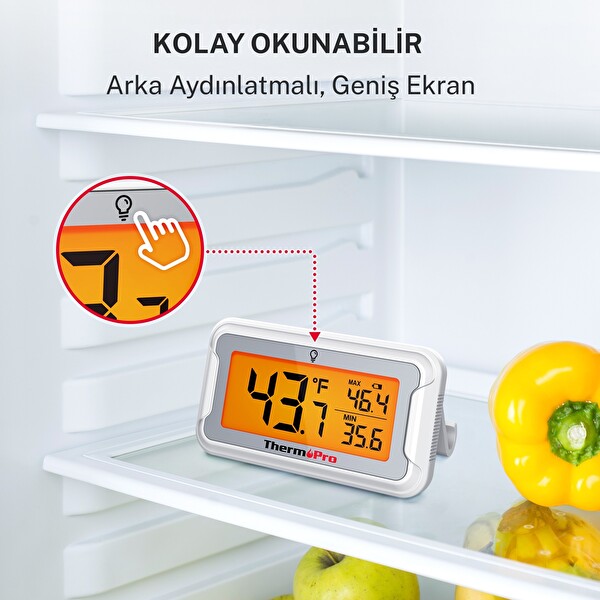 ThermoPro TP110 Derin Dondurucu Buzdolabı Termometeresi 2 Adet