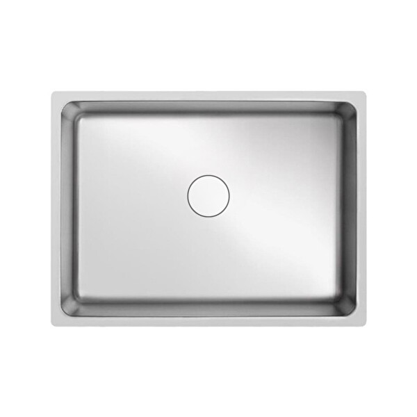 Livinox 40x50 Düz Taşmalı 0.80 MM Paslanmaz Çelik Mutfak Eviyesi
