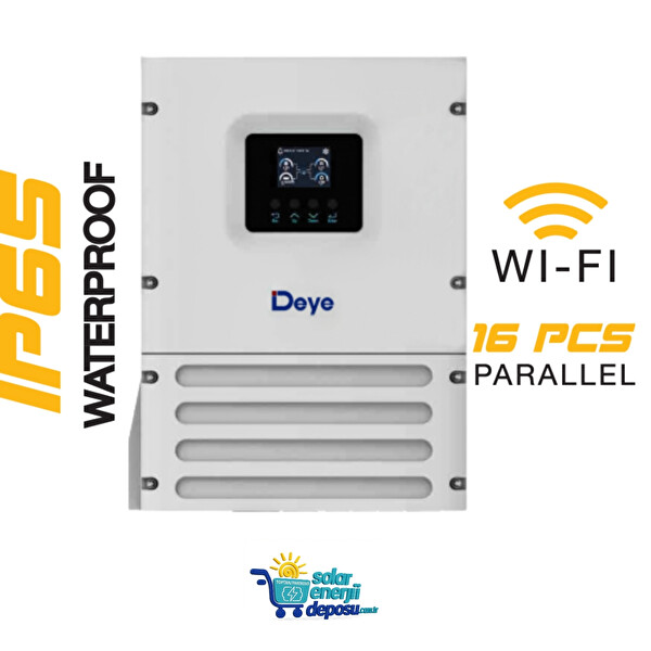 Deye 6KW Tam Sinüs Akıllı Off-Grid Inverter 48V (IP65)