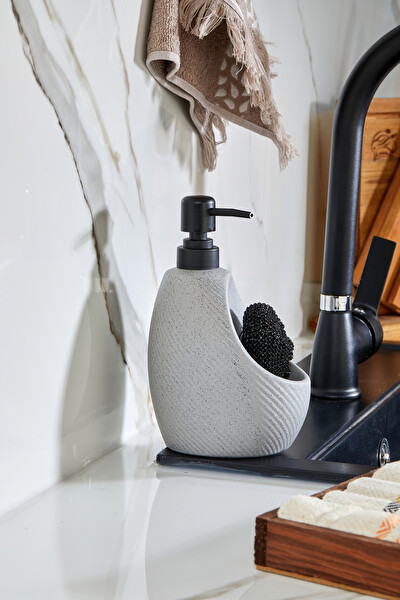 Cooker 650 ML Seramik Süngerlikli Sıvı Sabunluk CKR3559