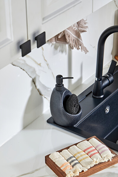Cooker 650 ML Seramik Süngerlikli Sıvı Sabunluk CKR3559