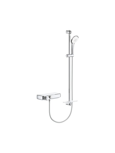 Grohe Grohtherm Smartcontrol Termostatik Duş Bataryası - Duş Seti Dahil 34721000