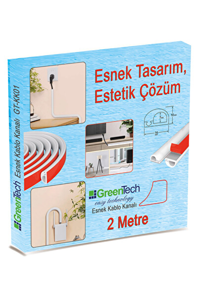 Greentech Esnek Kablo Kanalı GT-KK12