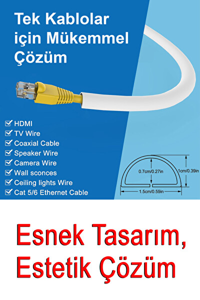 Greentech Esnek Kablo Kanalı GT-KK14