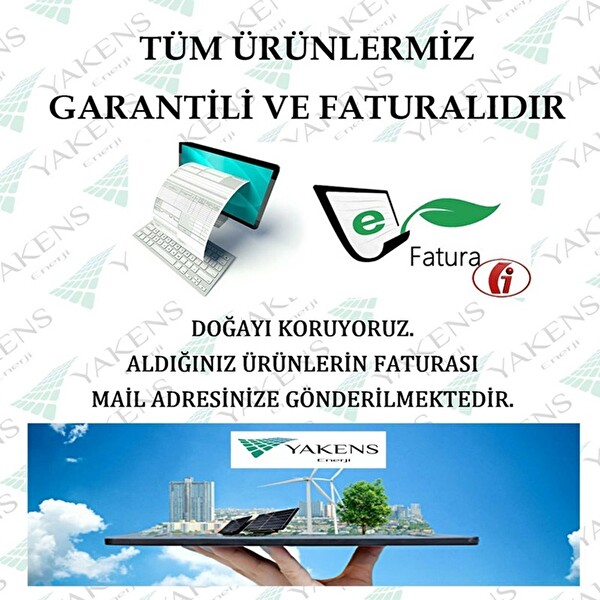 Yakens Enerji Mc4 Soketli (25 M -25 M) 10 MM Toplam 50 Metre Güneş Paneli Hazır Solar Kablo Seti Kırmızı Siyah