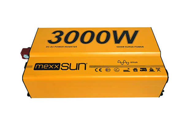 Mexxsun 24V 3000W Tam sinüs İnverter