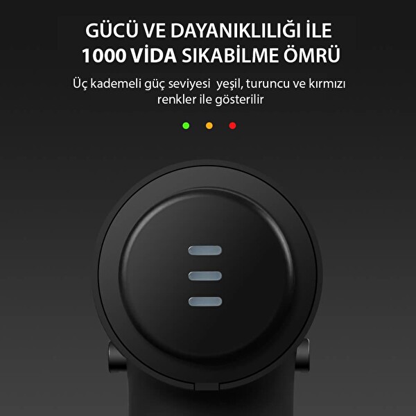 Kingsdun 35 Parçalı Manyetik Uç 5V 2500mAH Şarjlı Tornavida Seti