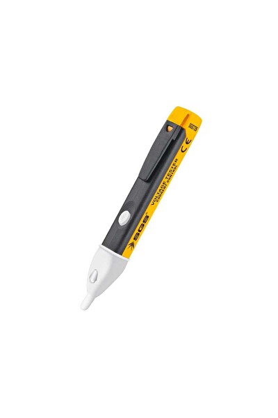 SGS 726 IP54 Sesli ve Işıklı Temassız 90V-1kV AC Voltaj ve Kaçak Dedektörü Kontrol Kalemi