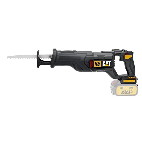Cat DX5050B 18 Volt Kömürsüz Profesyonel Tilki Kuyruğu Testere - Akü Dahil Değildir