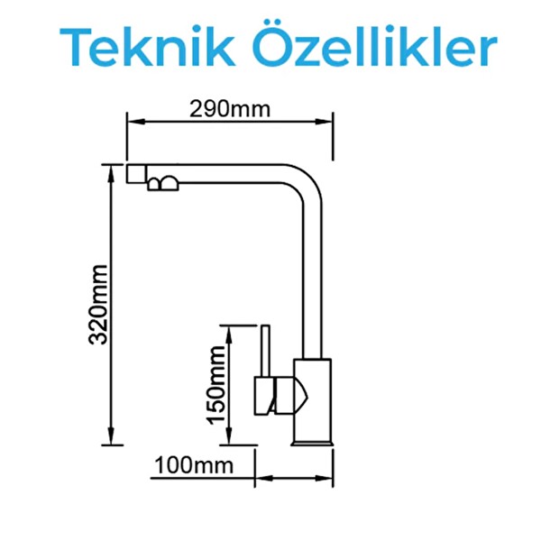 Crauf Attivo 4065 Çelik Mutfak Bataryası