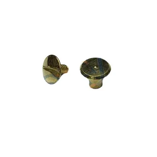 Evimdeyokyok Cilt Menü Katalog Kartela Vidası 6 MM - Sarı 1 Adet TDRTR