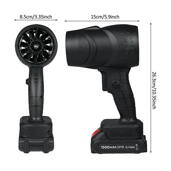 Powermaster PM-26235 48V Mini Jet Turbo Hava Üfleyici Fan