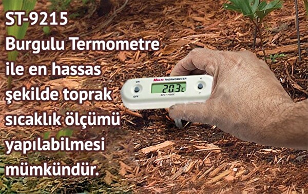 Texta ST9215 Burgulu Batırmalı Donmuş Ürünler için Termometre