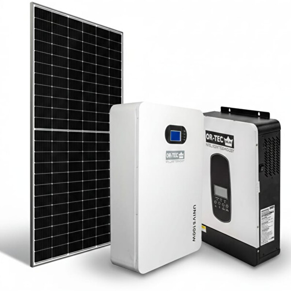 Ortec 6.2kW Bağ Evi Solar Güneş Enerjisi Paketi