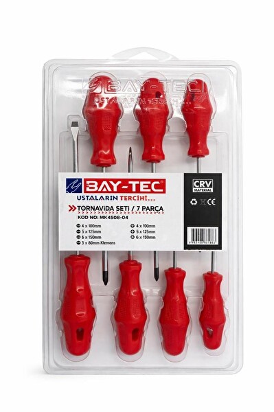 Bay-Tec MK4508 7 Parça Tornavida Seti