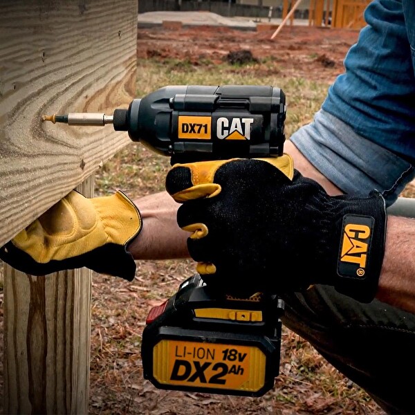 Cat DX71BC 18Volt 2.0Ah Li-ion Tek Akülü 215Nm Kömürsüz Profesyonel Şarjlı Darbeli Tornavida