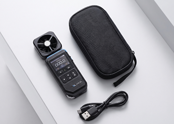 Texta FNIRSI FAM-02 Rüzgar Hızı Sıcaklık ve Nem Ölçer Anemometre