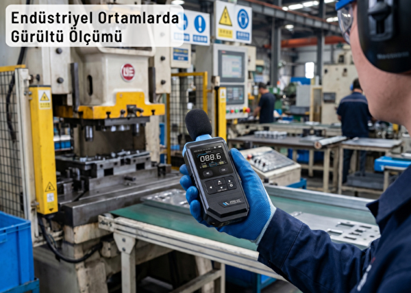 Texta FNIRSI FDM-02 Renkli Göstergeli Sıcaklık ve Nem Göstergeli Desibel Ölçer