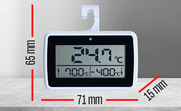 OEM YS24 Alarmlı Mıknatıslı Buzdolabı Termometresi