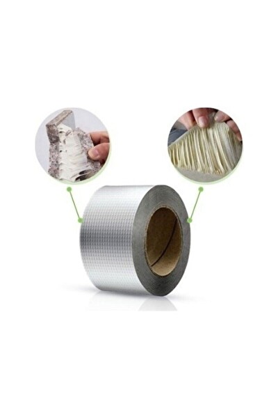 Gumtape 72 MM x 2 M Su Sızdırmaz Çamur Sakız Bant Çatı İzolasyon ve Boru Çatlak Tamir Bandı
