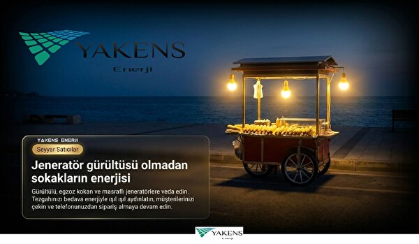 Yakens Enerji 55W Hazır Solar Paketi Güneş Paneli Enerji Sistemi 4 Led Ampul - Taşınabilir Telefon Şarjlı Aydınlatma Paketi