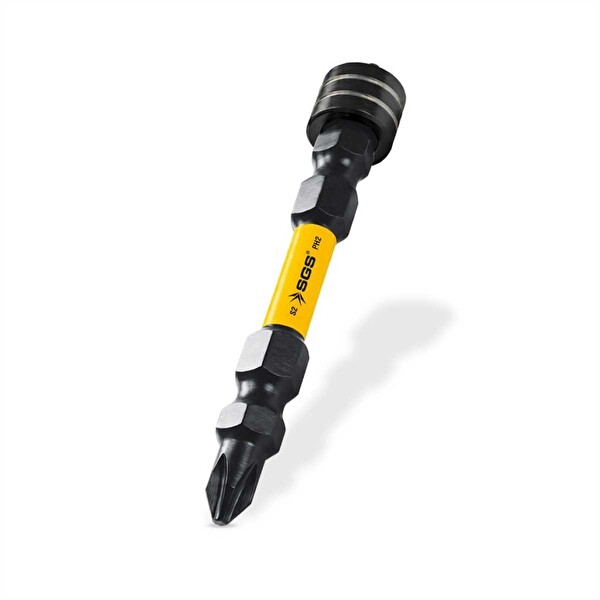 SGS Manyetik Çift Yönlü Bits Uç PH2 65 MM