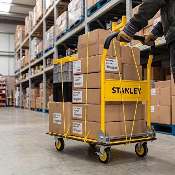 Stanley PC537 150 KG Profesyonel Paket Taşıma Arabası