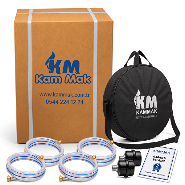 Kammak Black-Air Havalı Darbeli Kompresörlü Petek Temizleme Makinesi - 2 HP - 24 Litre