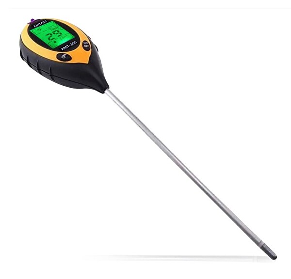 Amtast 4 Parametre Toprak PH Nem Isı Işık Ölçer