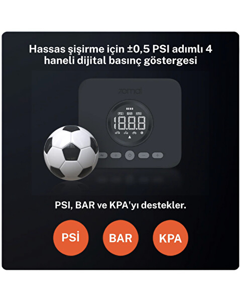 70Mai TP07 2 Kablosuz Hava Kompresörü