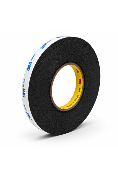 Piyatech Scotch Çift Taraflı Bant 10 MM x 50 M Siyah