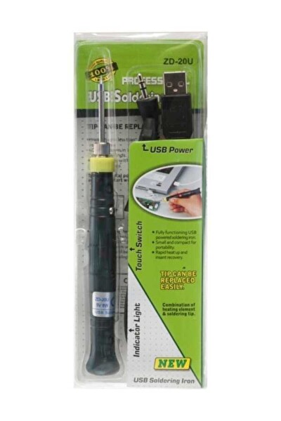 Class ZD-20U 5V USB'den 8W Çalışan Kalem Havya