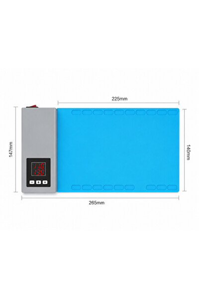 Piyatech LS3 Mini LCD Ekran Sökücü Isıtıcı Ped