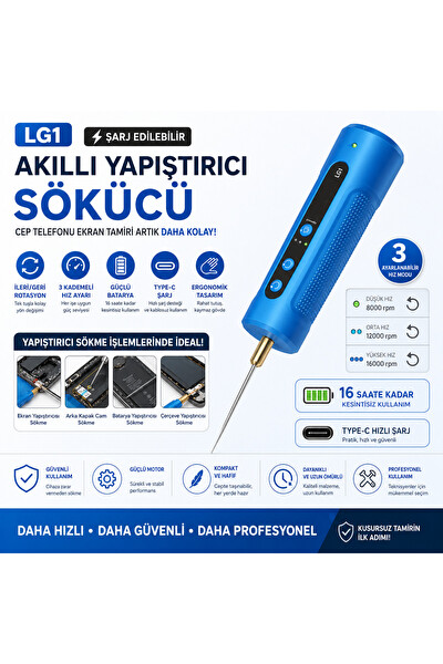 Piyatech LG1 Şarj Edilebilir Akıllı Yapıştırıcı Sökücü