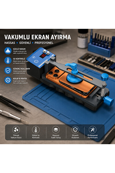 Piyatech LS6 Pro Vakumlu Ekran Ayırma Lamine Makinesi