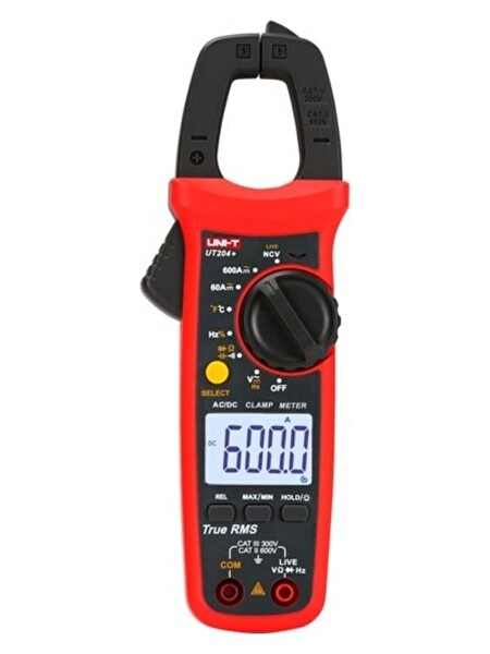 UNIT UT204+ NCV'li True RMS AC/DC 600A Dijital Pensampermetre