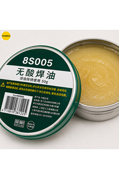 Piyatech 8S005 Lehim Pastası 50 GR - Kalaylama ve Lehim Flux