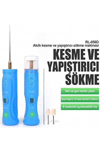 Piyatech RL-056D Şarjlı 6 Kademeli Telefon Tamir Seti