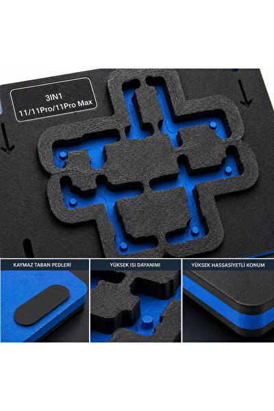 Piyatech 11 - 11 Pro - 11 Pro Max Uyumlu Lehim Platformu