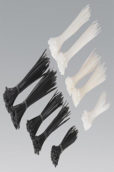 Şahnet 3.6x150 MM Siyah Çırt Kelepçe Plastik Kablo Toplama Bağı 100 Adet