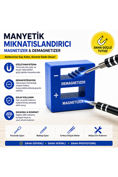 Piyatech SYT-516 Mıknatıslayıcı Aparat