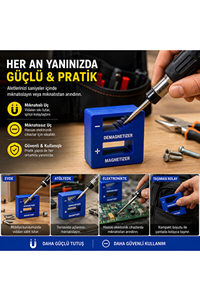 Piyatech SYT-516 Mıknatıslayıcı Aparat