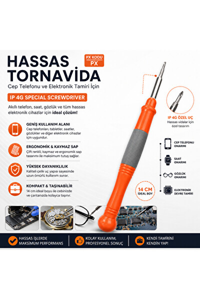 Piyatech PX Tamir Tornavidası 14 CM
