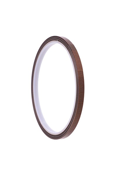 Piyatech PTFE 10 MM x 10 M Teflon Cam Elyaf 300 Derece Isıya Dayanıklı Yapışkan Bant