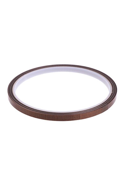 Piyatech PTFE 10 MM x 10 M Teflon Cam Elyaf 300 Derece Isıya Dayanıklı Yapışkan Bant