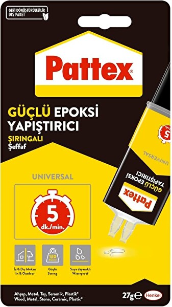 Pattex 27G Epoksi Yapıştırıcı