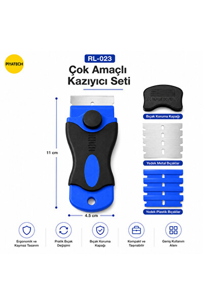 Piyatech RL-023 Çok Amaçlı Spatula Seti